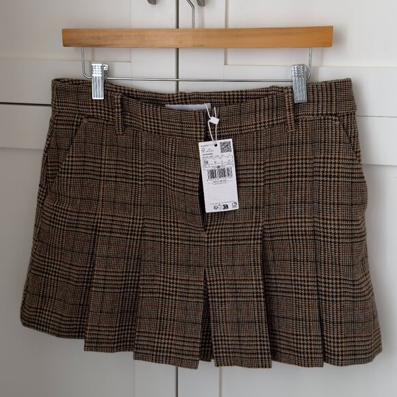 Mango Pleated Skirt - Picture 1 of 5